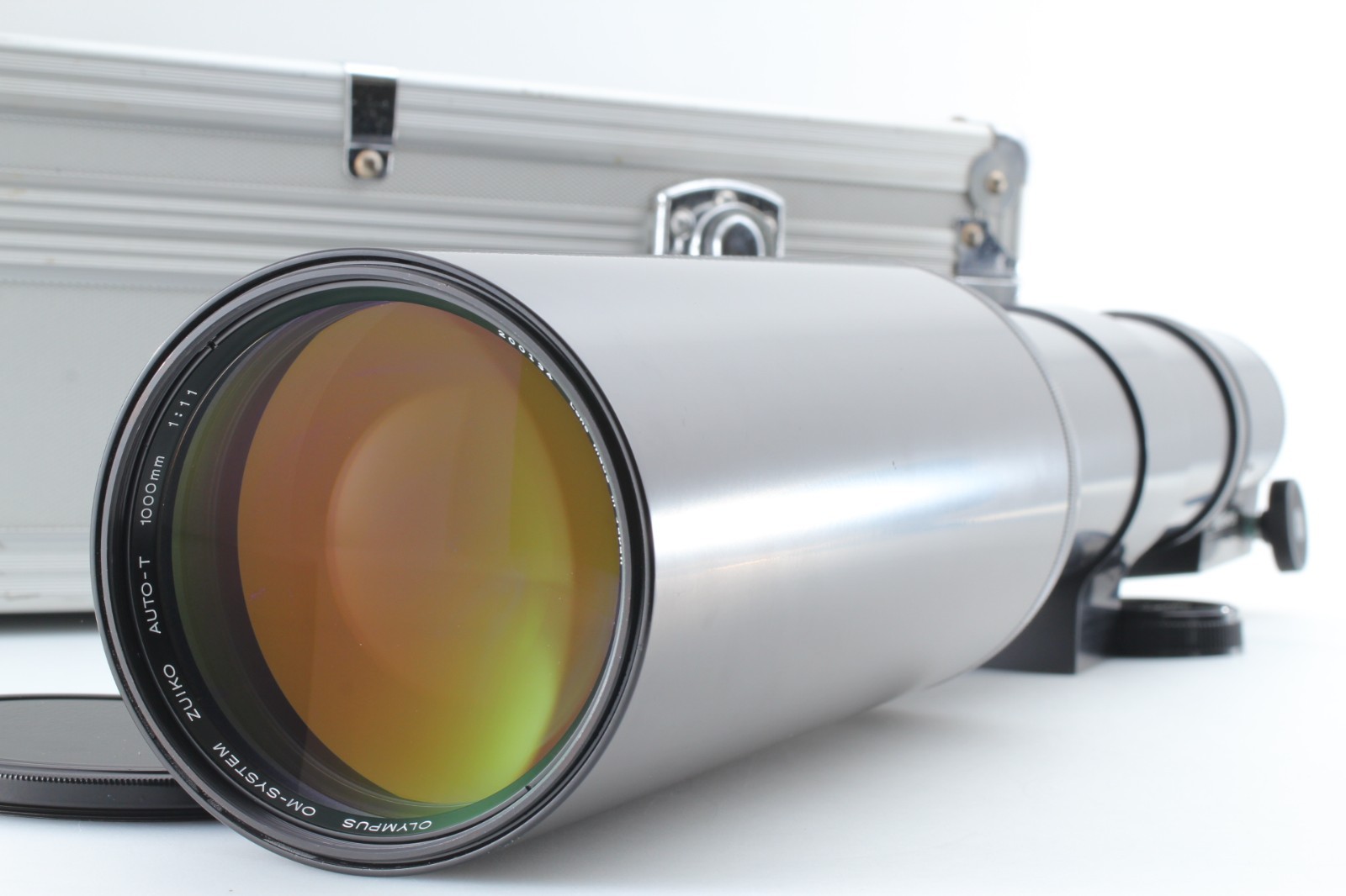 [Top Mint w/ Case] Olympus OM-System Zuiko MC Auto T 1000mm f/11 Telephoto Japan