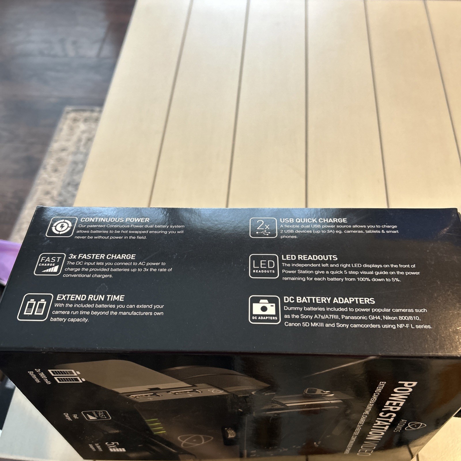 New In Box Atomos Power Station Video Power Supply
