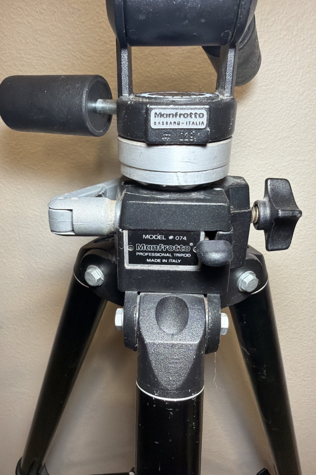 Manfrotto 074B Professional Tripod With Manfrotto # 29 Mk2 Head