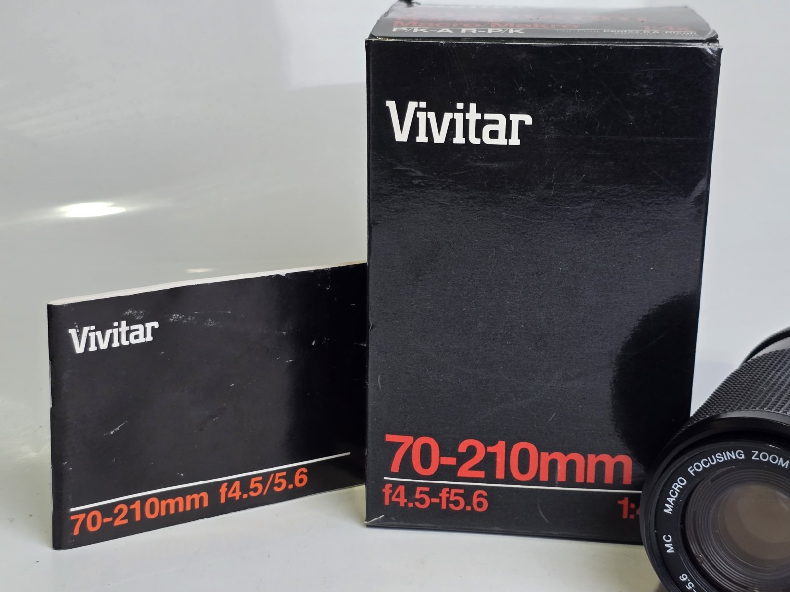 Vivitar 70-210mm f4.5 f5.6 Macro 1:4x Focusing Zoom 52 mm Lens