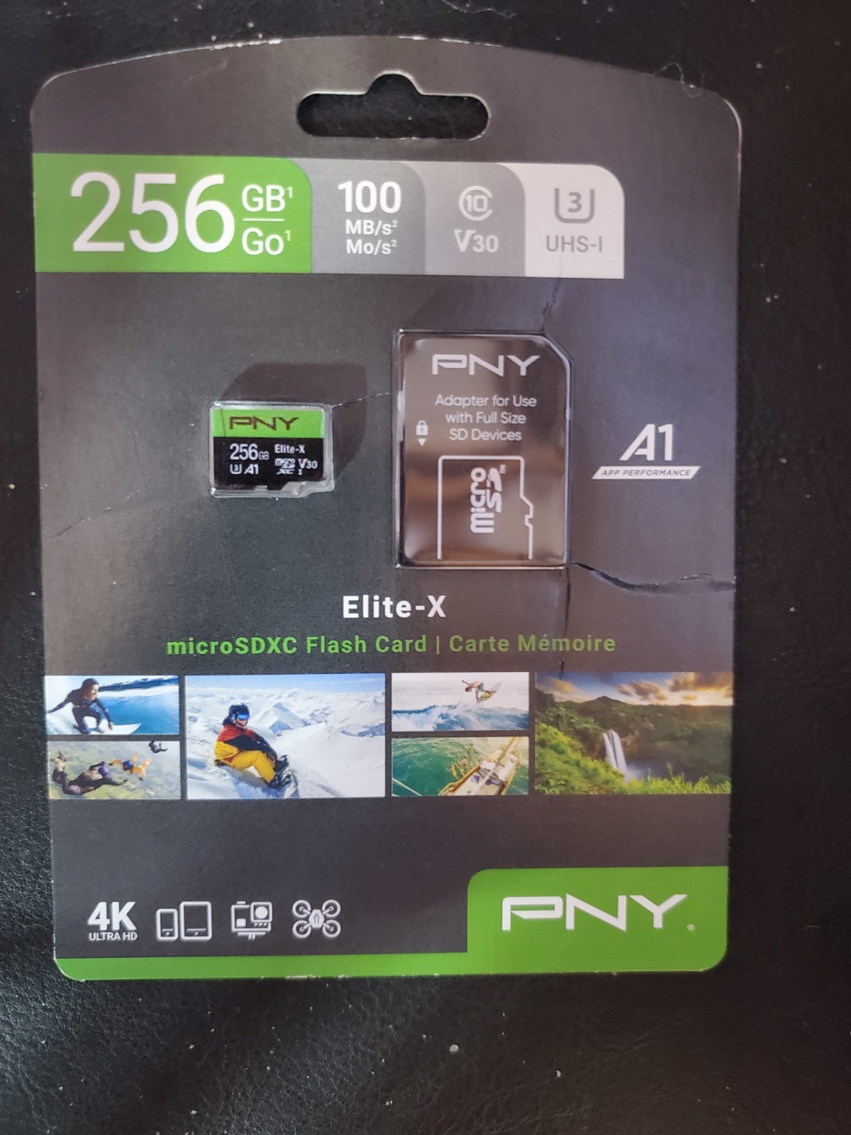 PNY Elite X MicroSDXC Flash Card 256GB