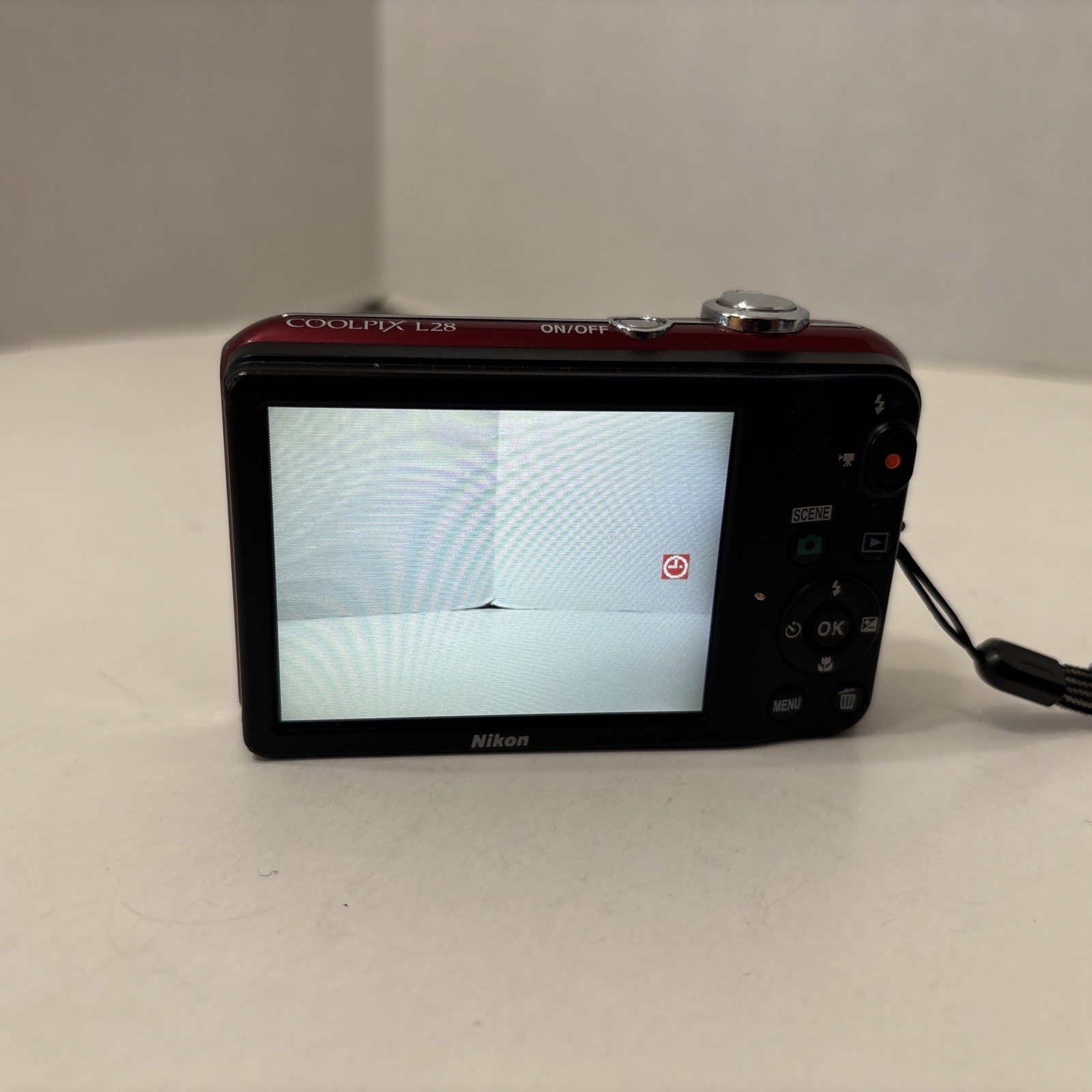Nikon COOLPIX L28 20.1MP Digital Camera – Red Tested SD Card READ BELOW C PICS