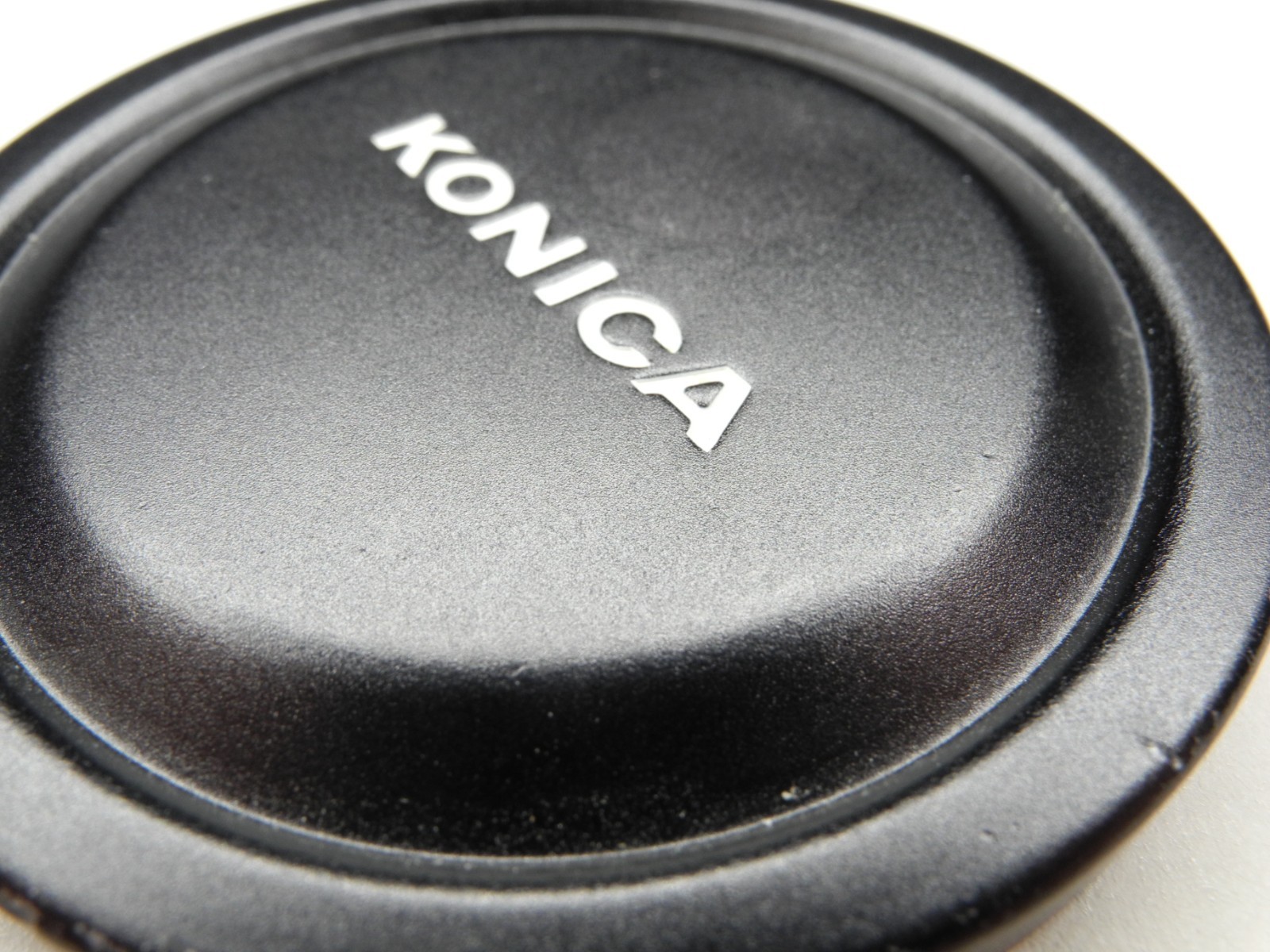 Konica 57mm Push On Metal Front Camera Lens Cap For 55mm Filter Ring