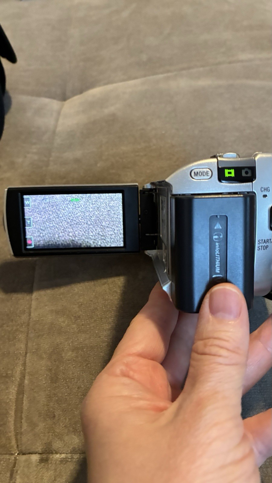 Sony Handycam DCR-SR68 Standard Definition Camcorder (Silver) 80GB HDD