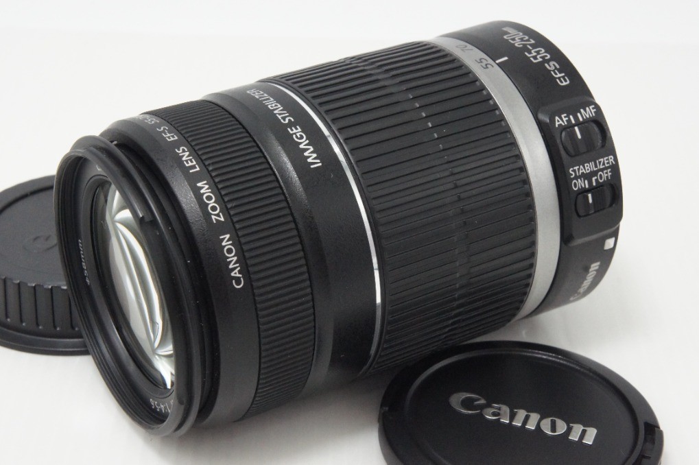 Canon EF-S 55-250mm F4-5.6 IS AF Zoom Lens for EOS EF-S #260703s