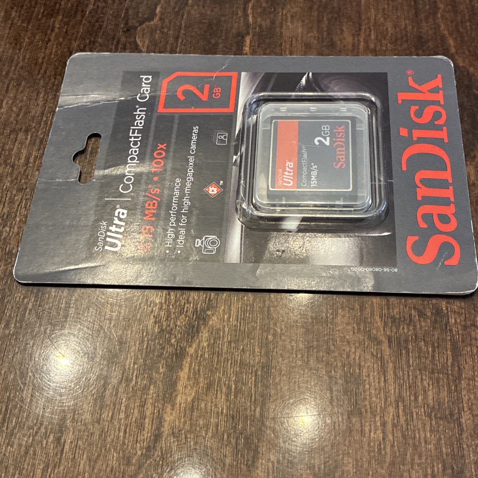 SanDisk Ultra 2GB CompactFlash I Card – SDCFH-002G-A11 New Old Stock