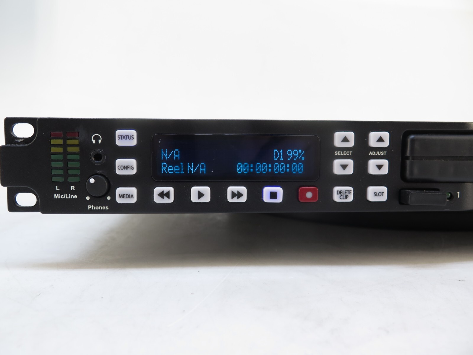 AJA Ki Pro Rack File Based 1RU Recorder & Player w/ 1x AJA-KI-STOR500 500GB SSD