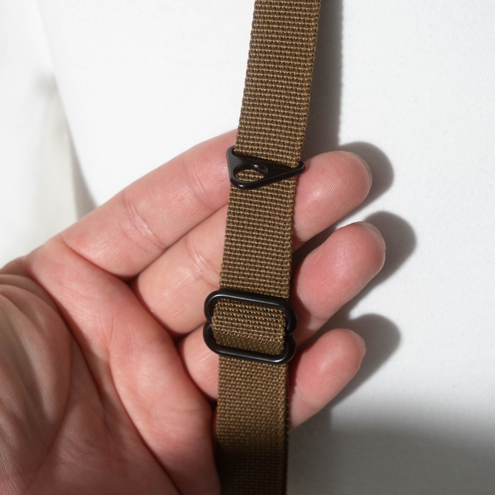 COYOTE/COPPER Dual Adjustable Camera Neck Strap w/ Peak Design Anchors
