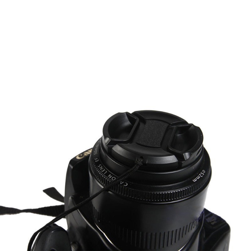 1PC 37～95mm Front Lens Cap Cover Center Pinch Snap On For Nikon Sony Pentax