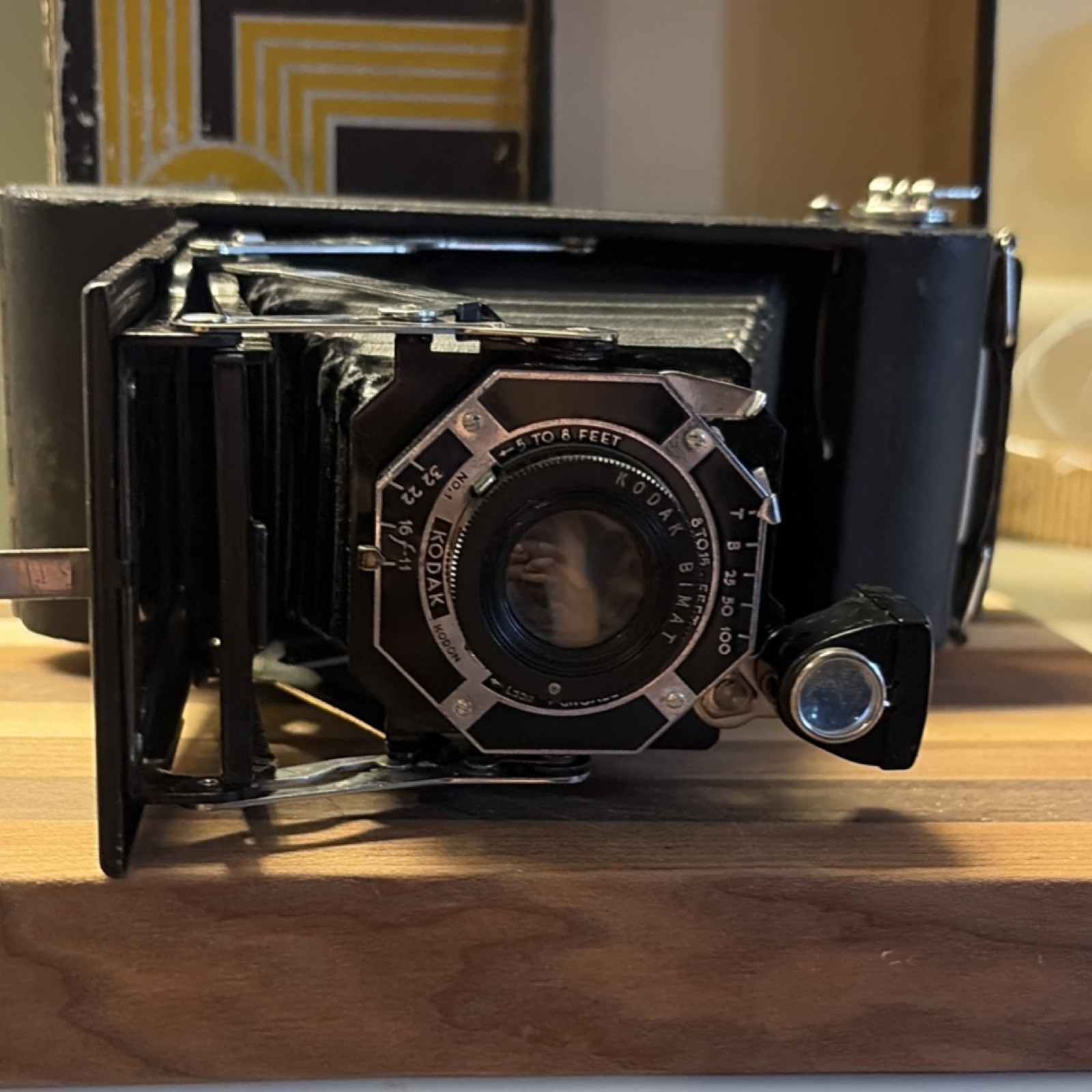 Kodak Junior Six-16 Series II Folding Camera 6×4.5 Black w/ Box