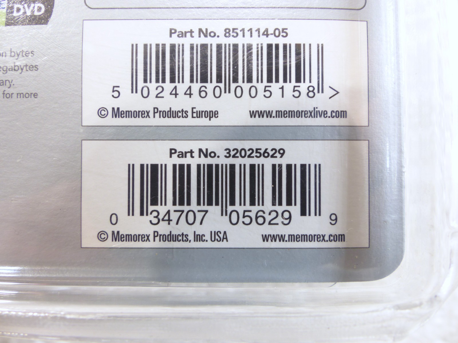 5 Pack Genuine Memorex 32025629 Mini DVD-R 30min Recordable Camcorder Discs NEW!