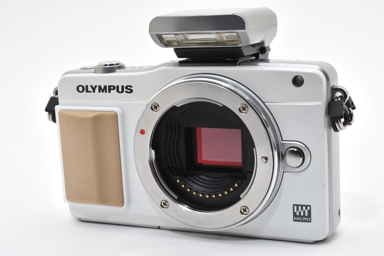 Olympus PEN Mini E-PM2 Mirrorless Digital Camera White SC:3090 Read! #2895083