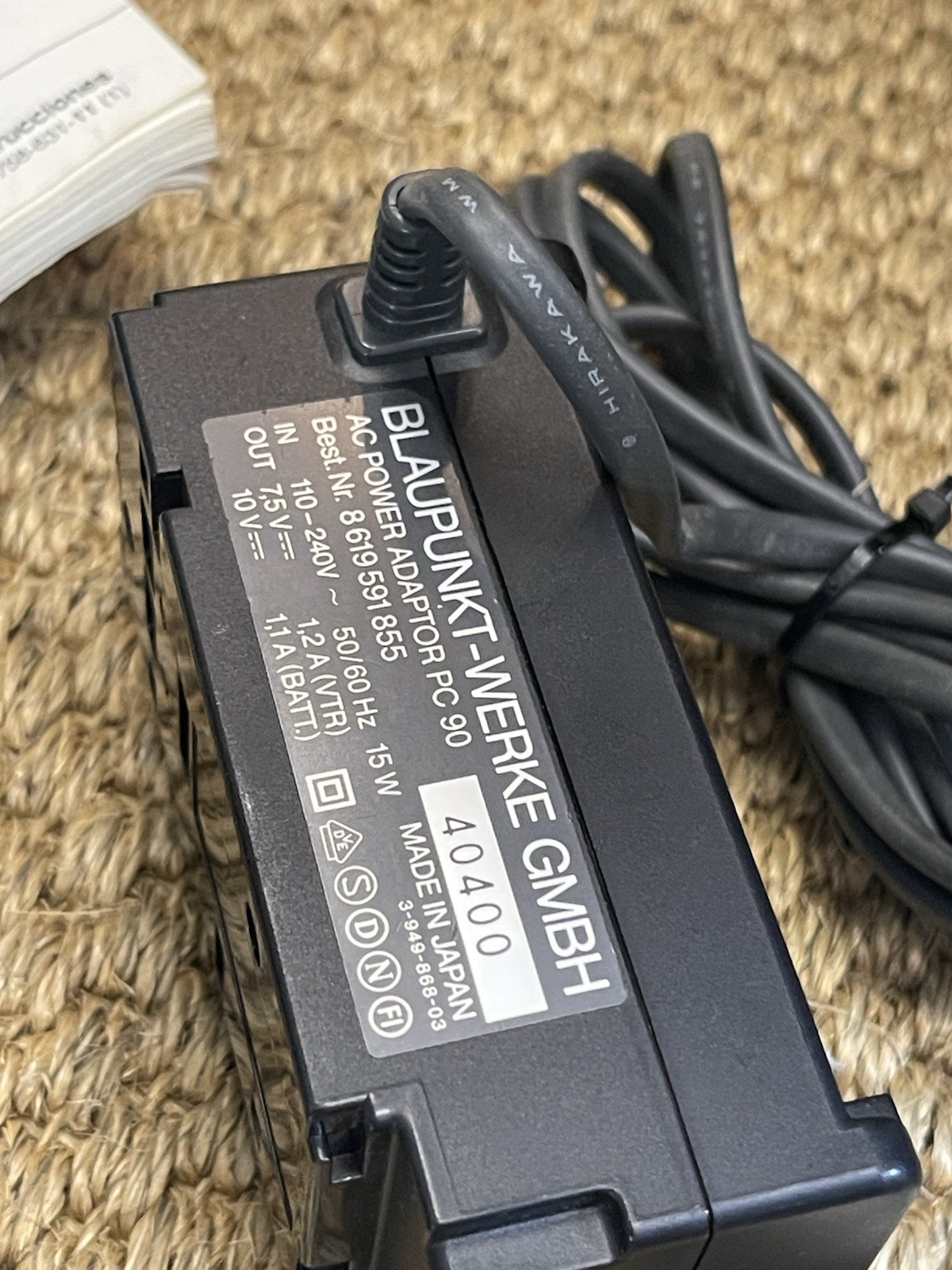 Blaupunkt CC824 Camera Video Recorder 10x