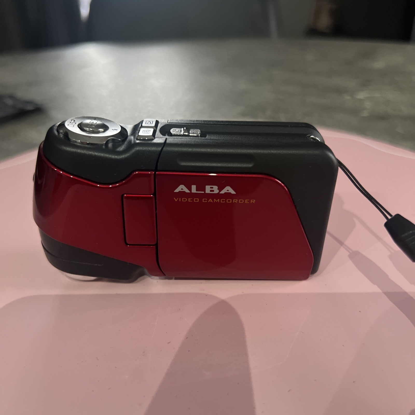 Alba TDV521 5.0MP Compact Digital Video Recorder Red Tested / with case