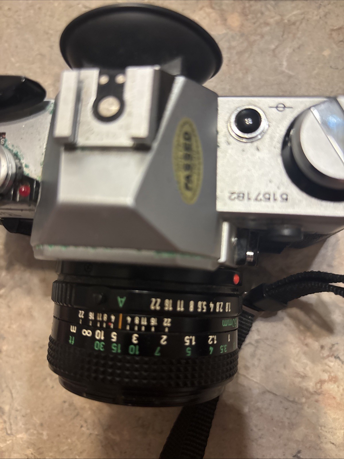 Canon AE-1 (35mm) Film Camera With FD 50mm 1:1.8 Lens Untested *Lots Of Extras**
