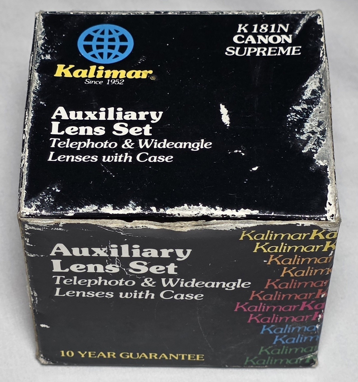Kalimar K181N Auxiliary Lens Set Telephoto & Wide Angle for Canon Supreme NOS
