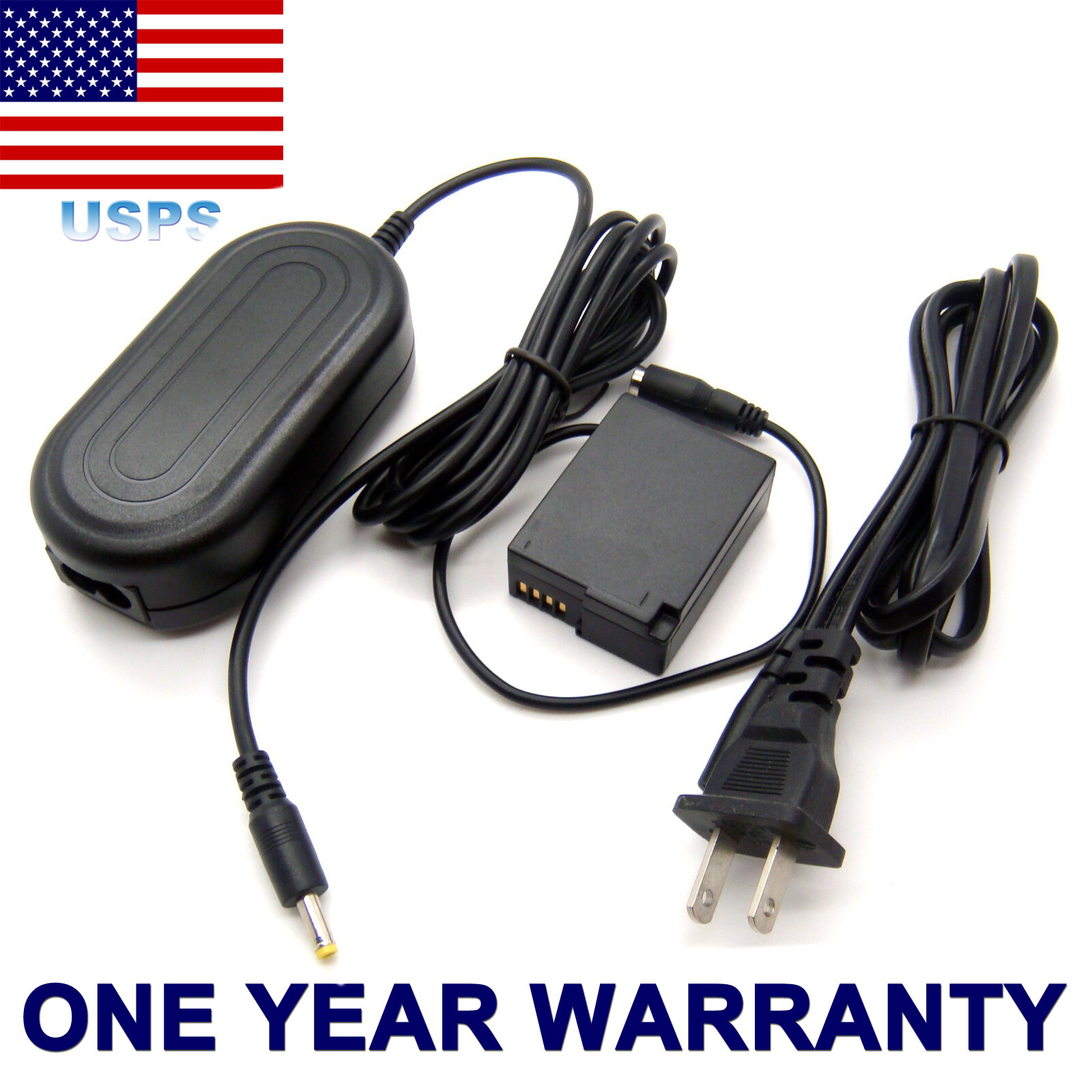 8.4V AC Power Supply Adapter For Panasonic Lumix DMC-GH2 DMC-GX8 DC-G95 DC-G95MK