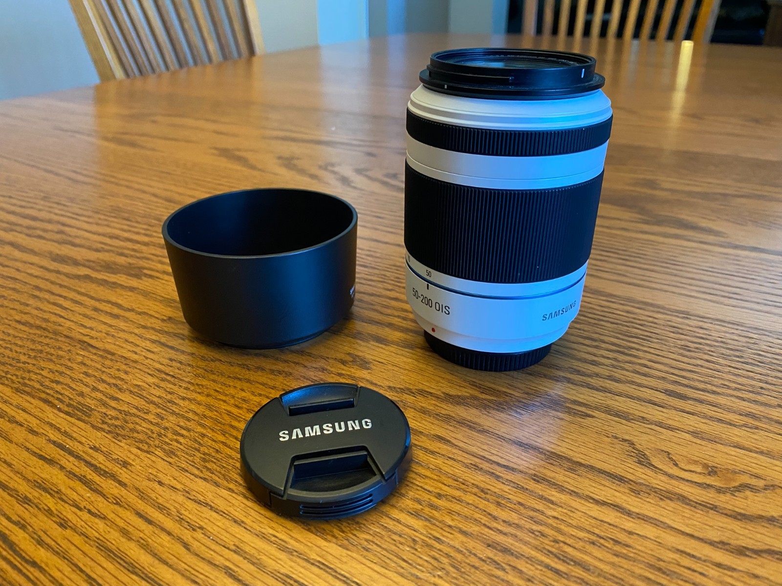 Samsung NX 50-200mm f/4.0-5.6 II OIS ED Lens (White)