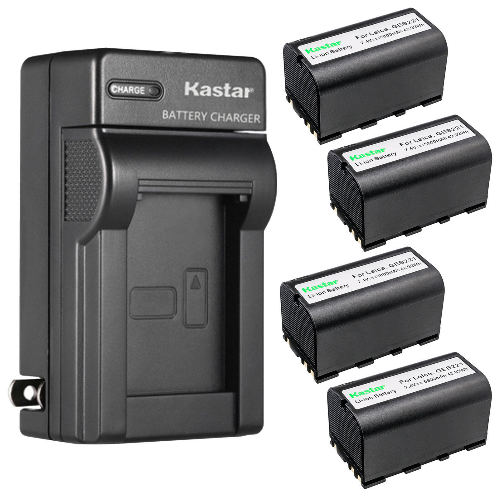 GEB221 Battery or Wall Charger for Leica GEB211 GEB212 GEB241 GEB242 GEB371