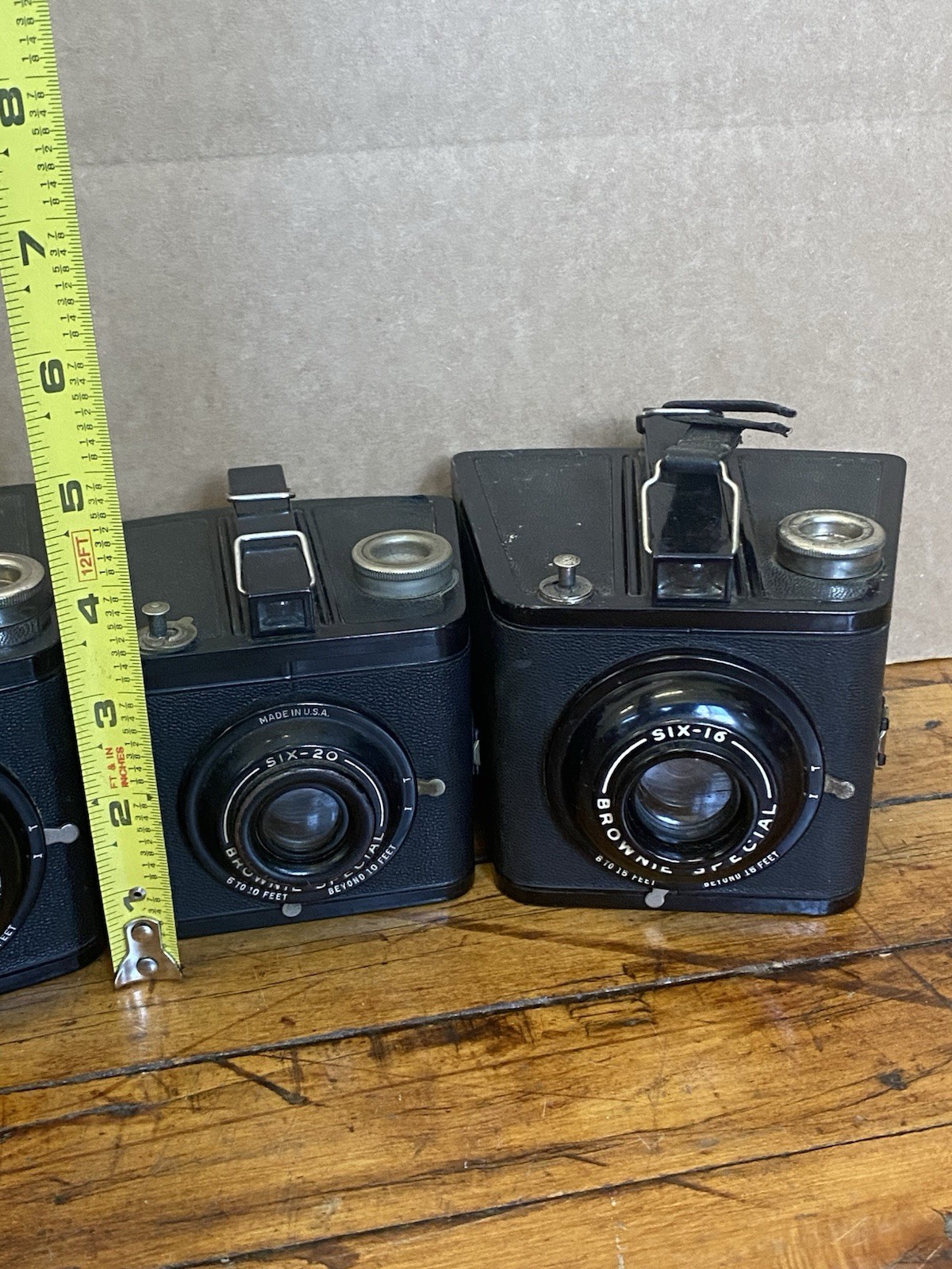 Vintage Kodak Brownie Special Six-16 Six-20 & Agfa Trolix Box Camera Lot of 4