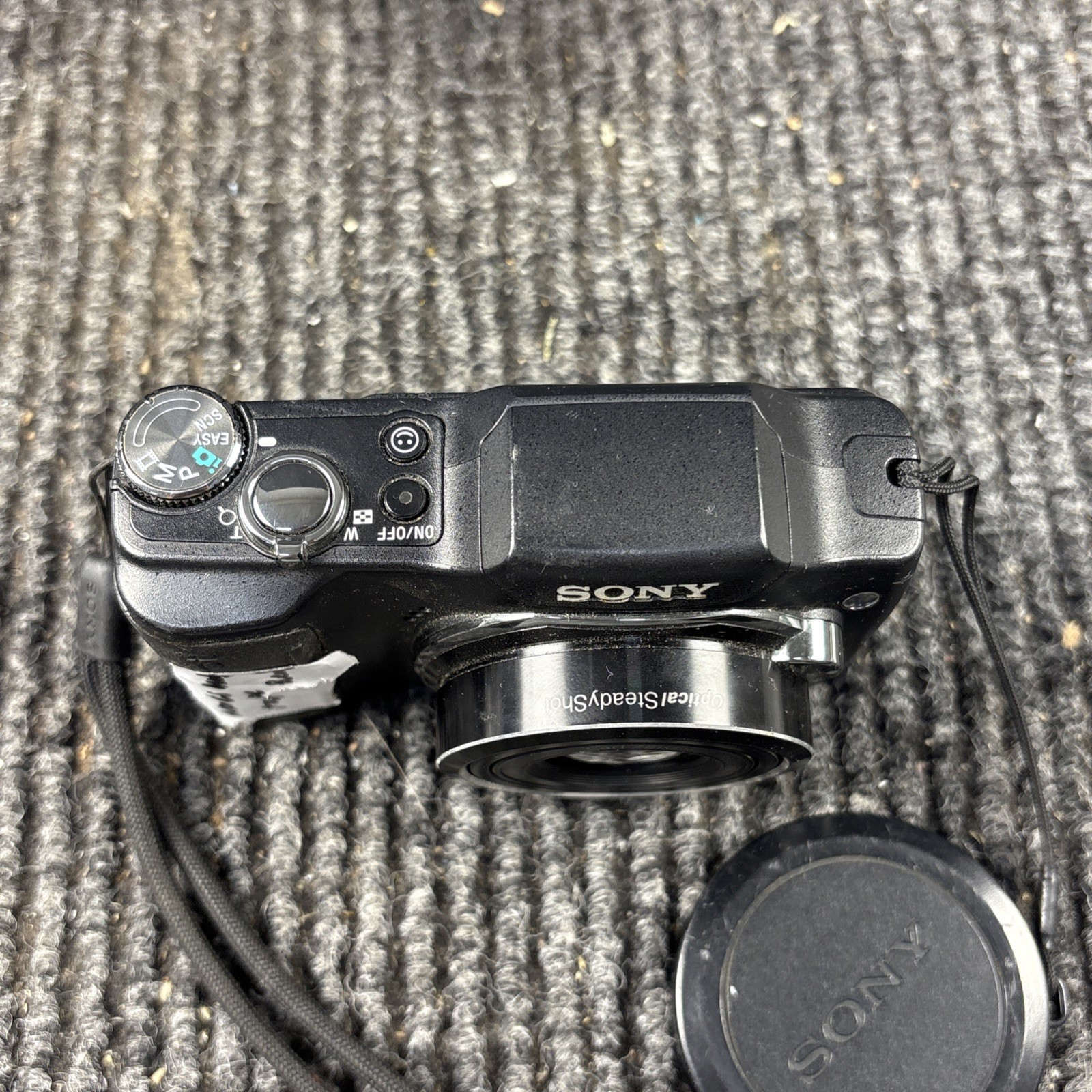 Sony Cyber-shot DSC-H20 10.1MP Black Compact Camera ONLY READ