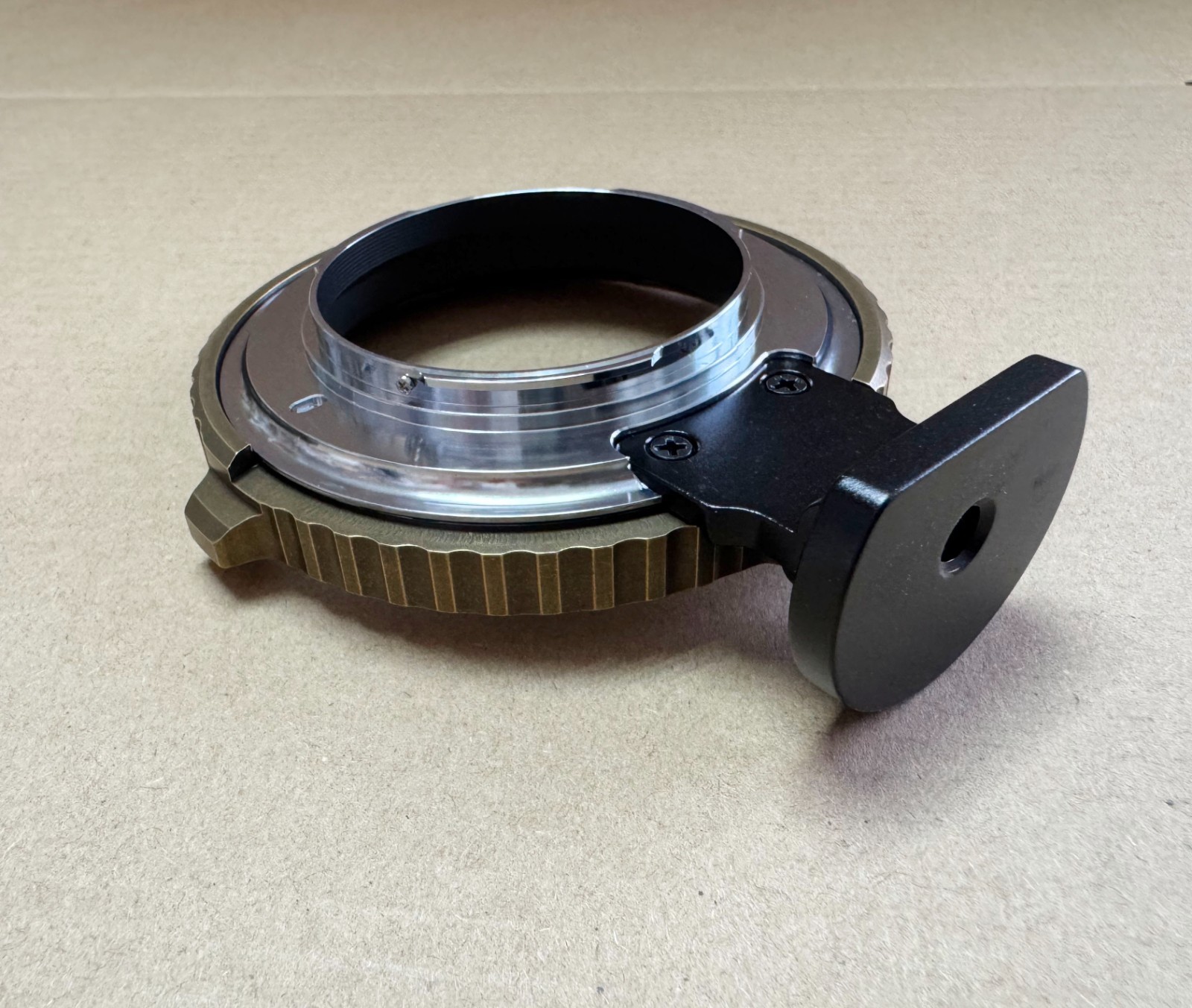 New Arriflex Arri PL Mount Lens to Canon EOS EF Mount Camera Adapter+ Bracket
