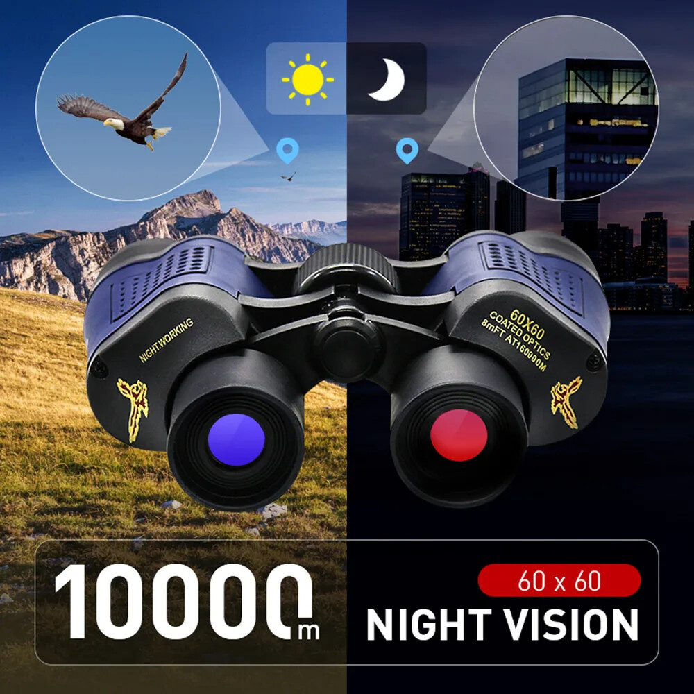 APEXEL HD 60X60 Binoculars 10000M High Power Professional Binoculars For Outdoor
