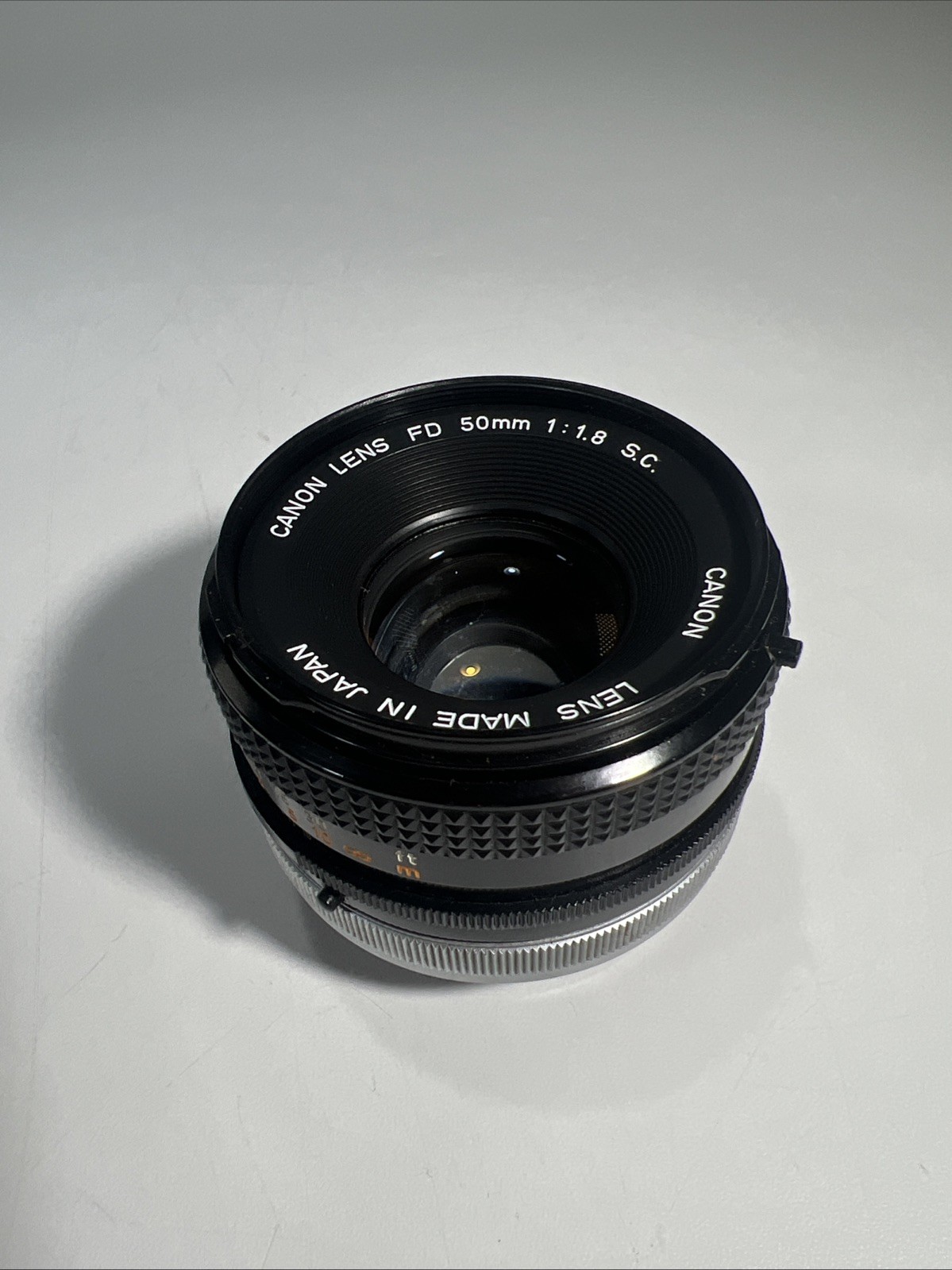 Canon Lens FD 50mm 1:1.8 SCC Made In Japan Untested