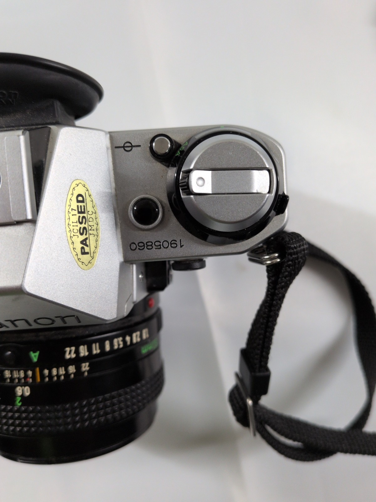 Canon AE-1 Program Film Camera w/50mm 1.8 Lens Tested Working
