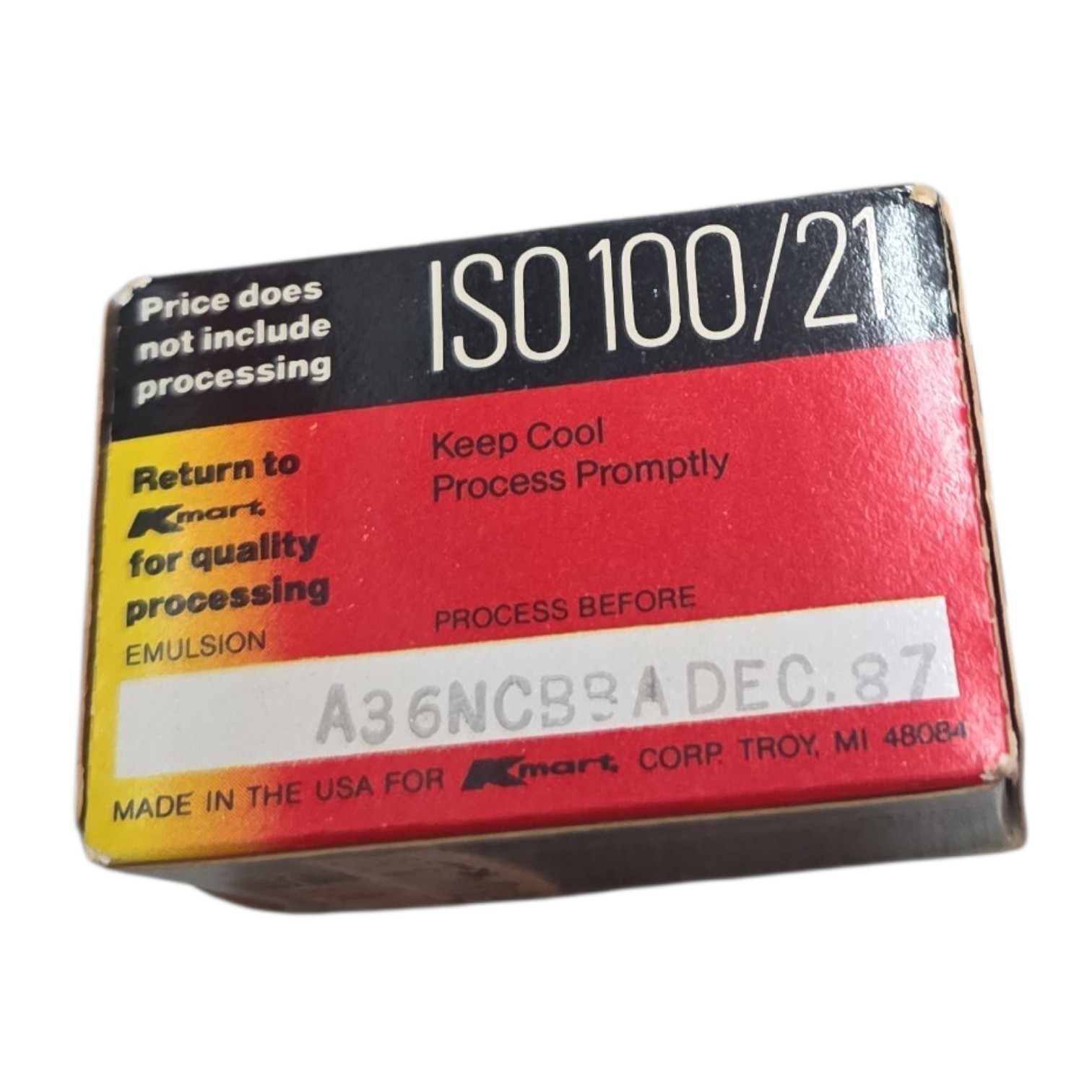 Lot of 5 Expired Kodak / Focal 35mm Film Rolls Color & Black White Sealed Unused