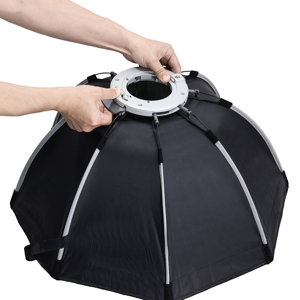 Triopo K3 90cm Octagon Softbox Bowens Mount Grid for Studio flash,outdoor light