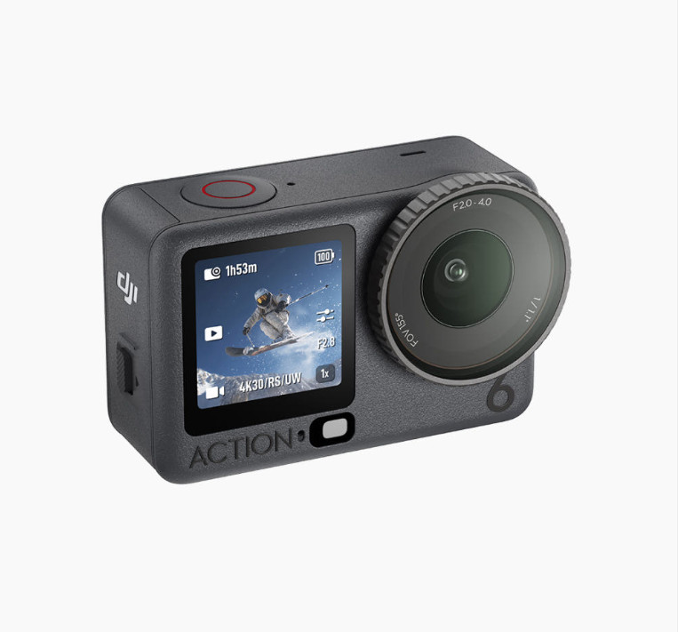 Used DJI Osmo Action 6 Enhanced Combo 2 Batts 1/1.1 Sensor 4K120 20M 50GB