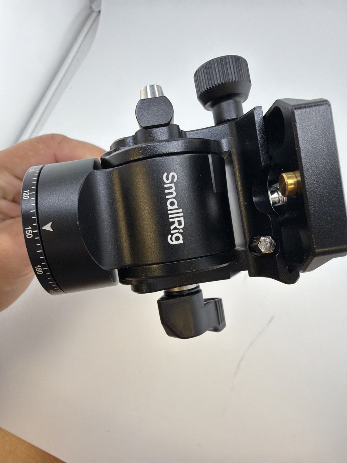 SmallRig CH10 Tripod Fluid Head with arca style Quick Release Plate Pan & Tilt