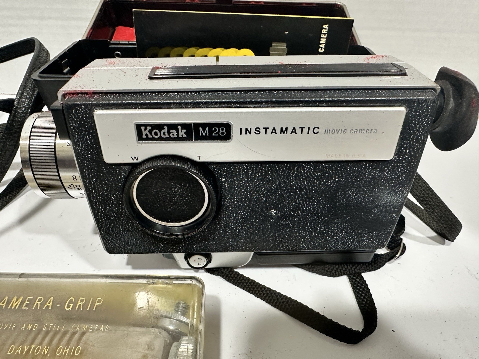 Vintage Photography Lot Kodak, Quantum Battery, Flexon Camera Grip. Untested