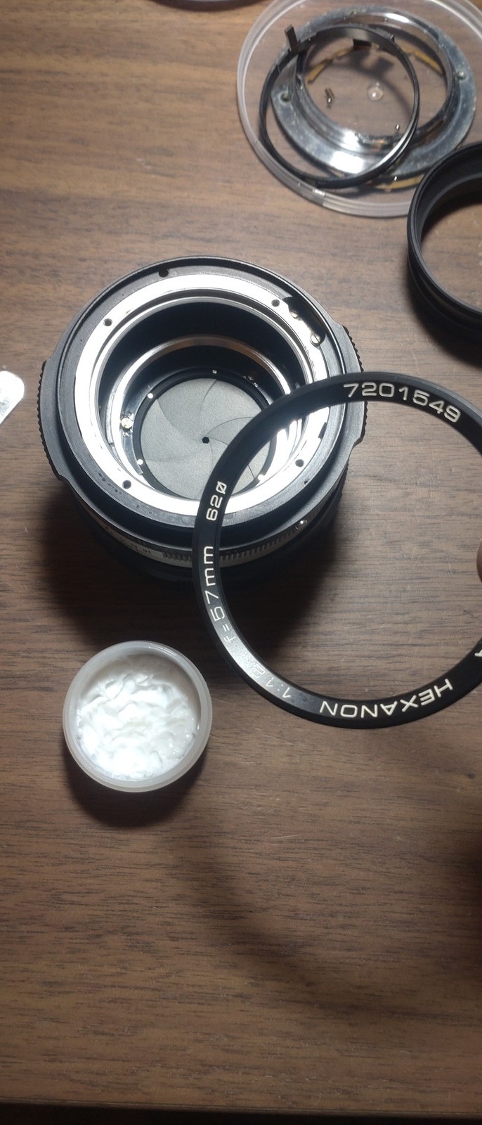 Rare!! Early Model CLA’d[ALMOST MINT] Konica Hexanon 57mm f/1.2 Lens AR Mount