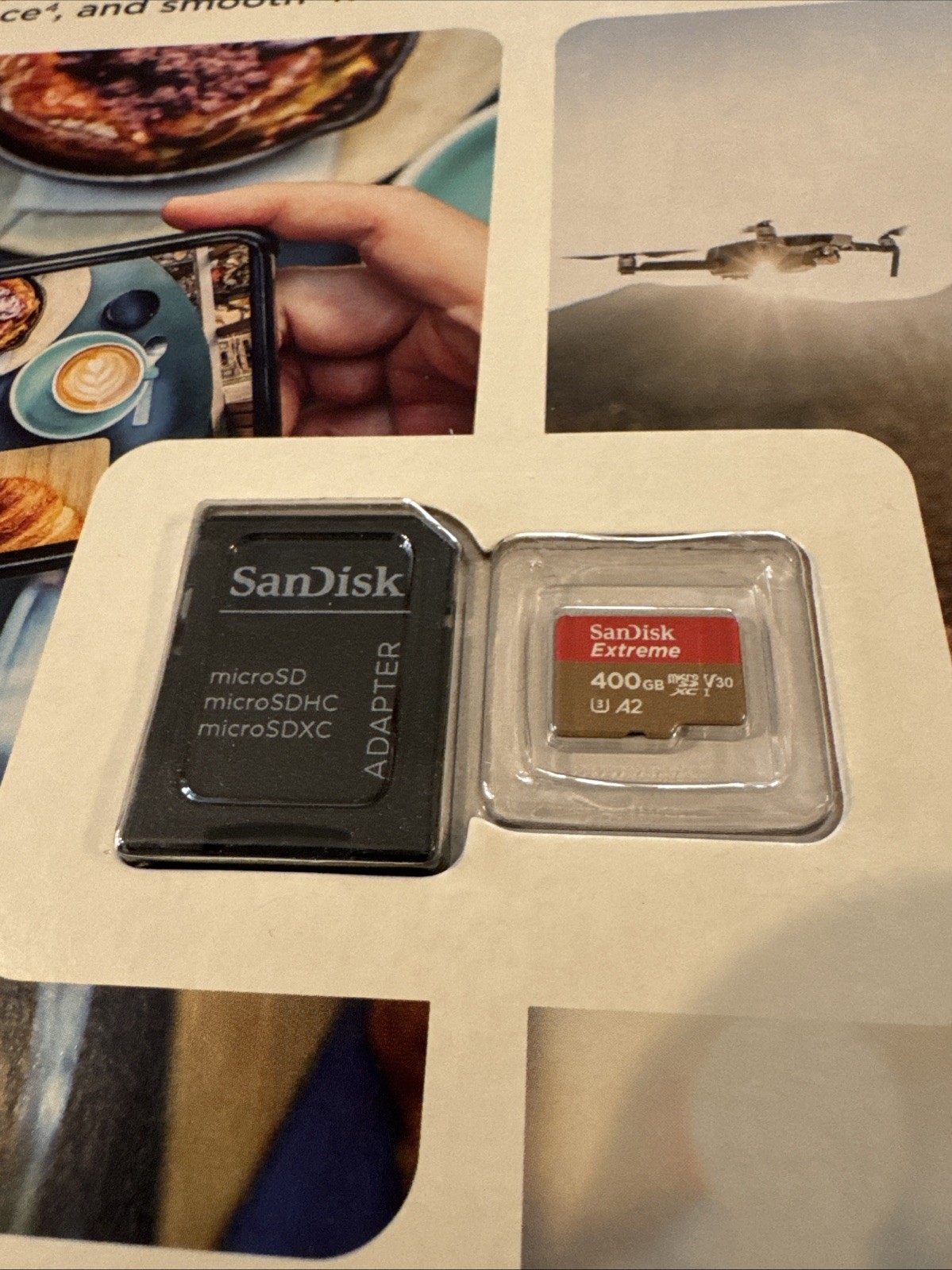 SanDisk Extreme 400GB microSDXC UHS-I Card 160MB/s 4k UHD Video 90MB/s A2 V30