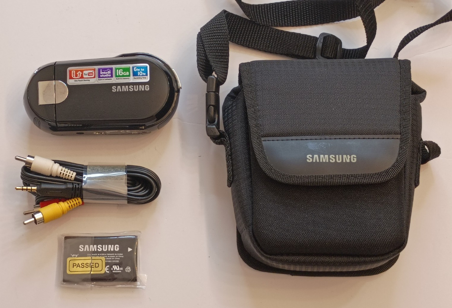 NEW! / Samsung SMX-C10 Compact Flash Memory Camcorder / NO CHARGER