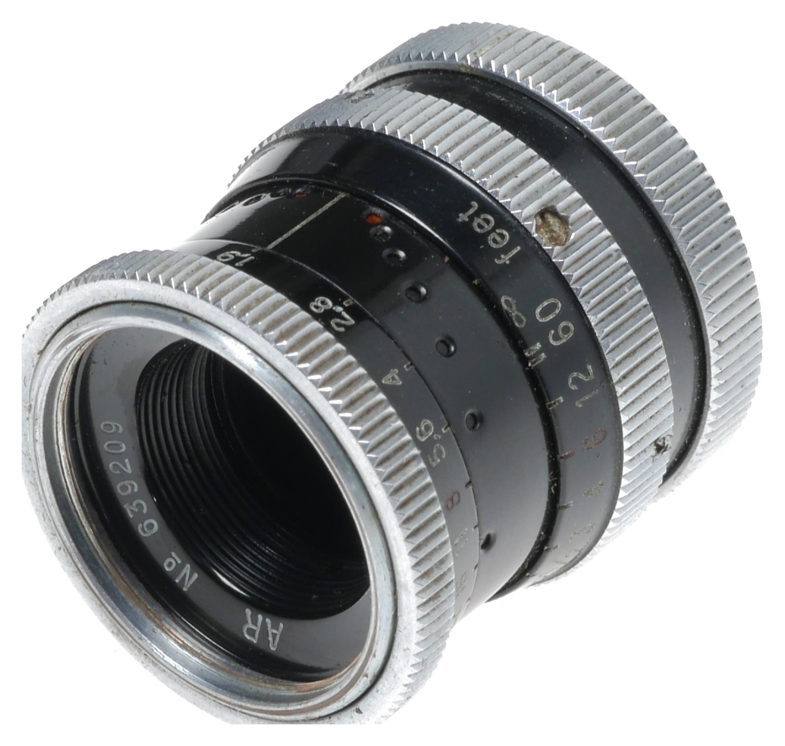 Bolex Yvar 1:1.9 f=13mm B8 Fix-Focus Cine Camera D-Mount Lens