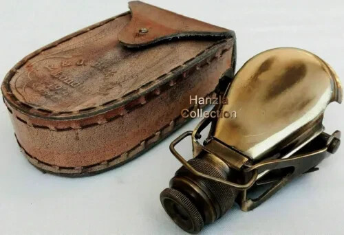 Monocular Binocular Telescope Vintage Antique Brass Nautical Spyglass working