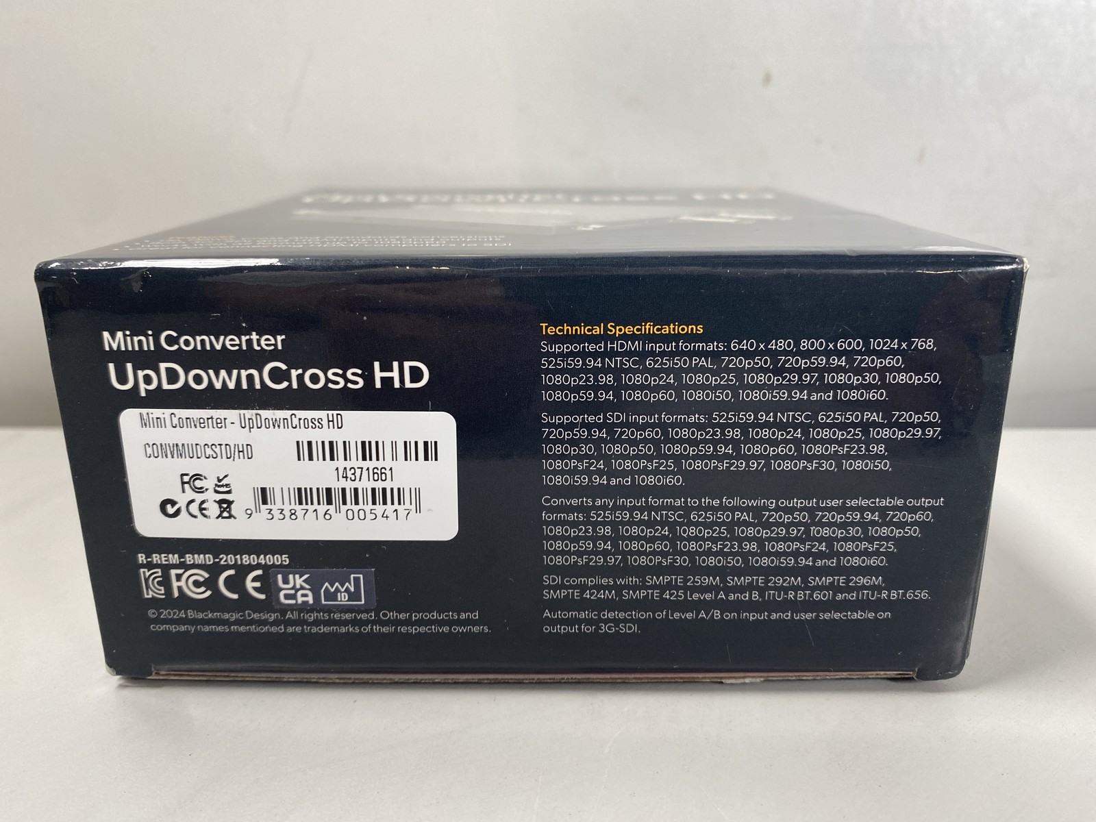 Blackmagic Design Mini Converter UpDownCross HD