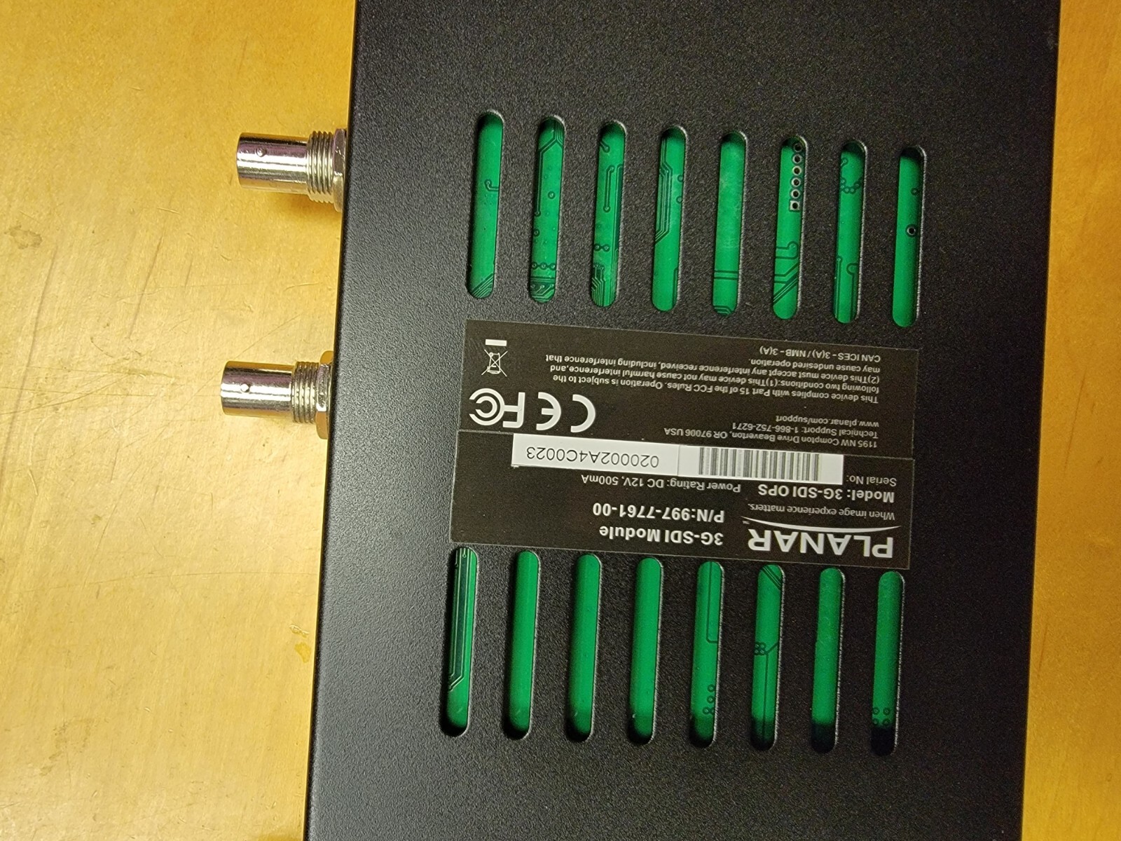 Planar 997-7761-00 3G-SDI/HD SDI Module for EP5014K UR9851 TV/Monitors
