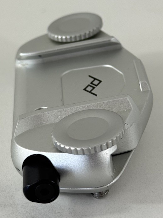 Peak Design Capture Camera Clip – Silver With No Plate