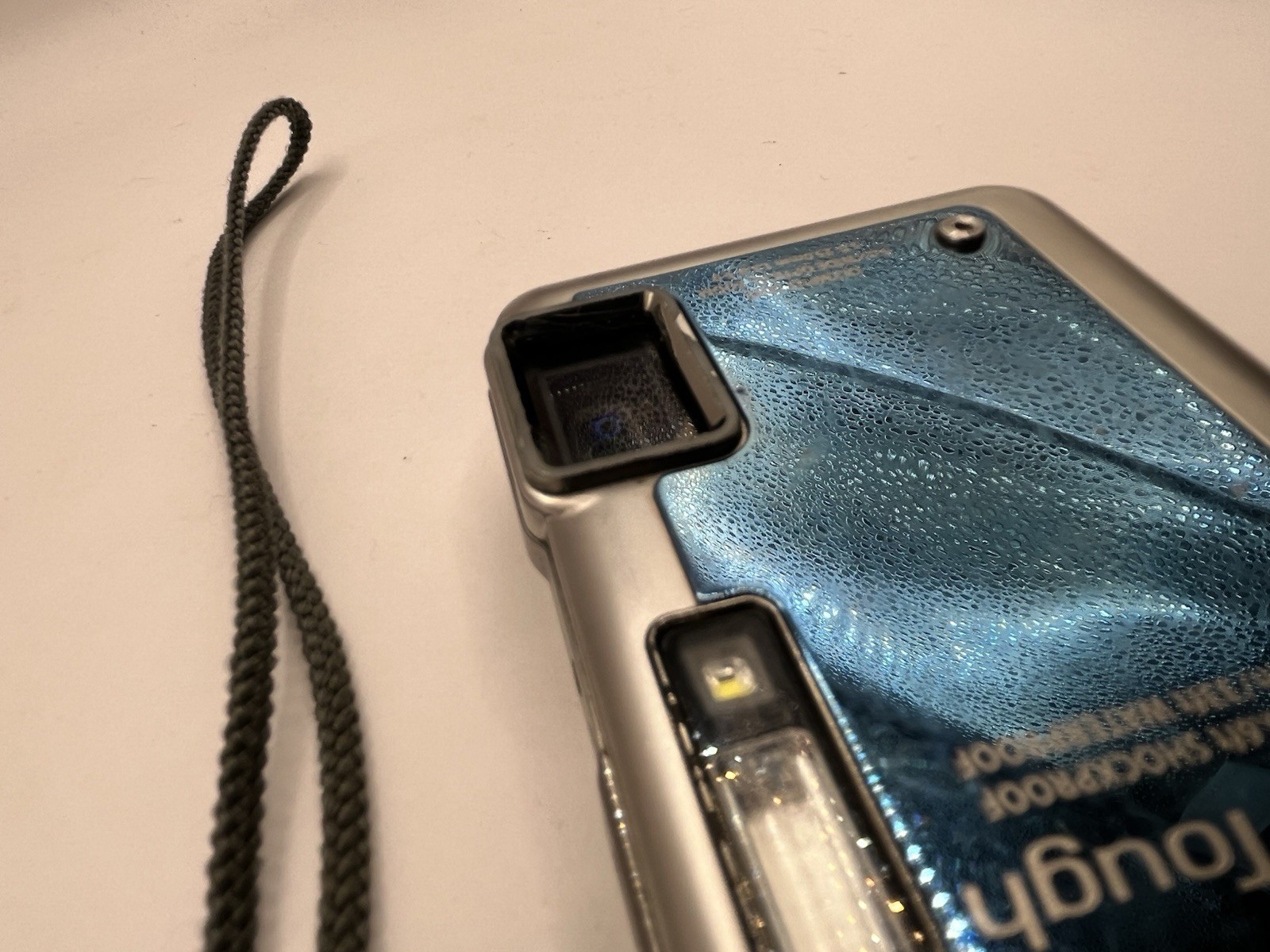 Olympus Stylus Tough-8010 14MP Digital Camera Blue Silver Waterproof Tested