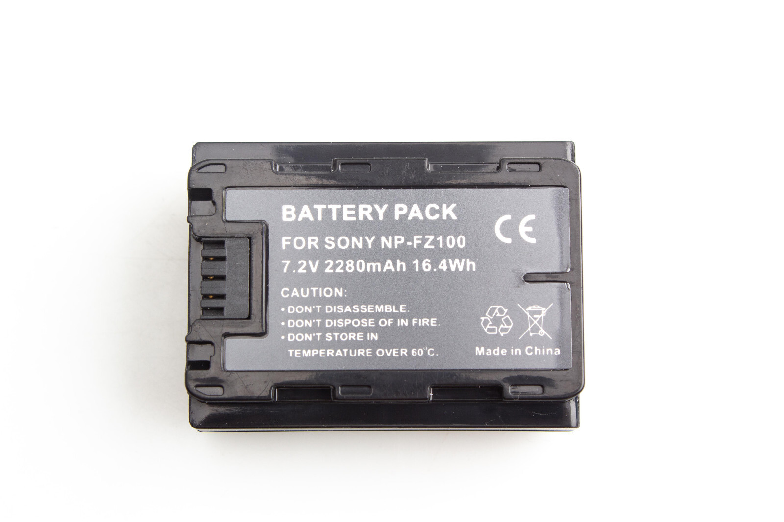 2280mAh NP-FZ100 Battery & Charger for Sony A6600 A6700 ZV-E1