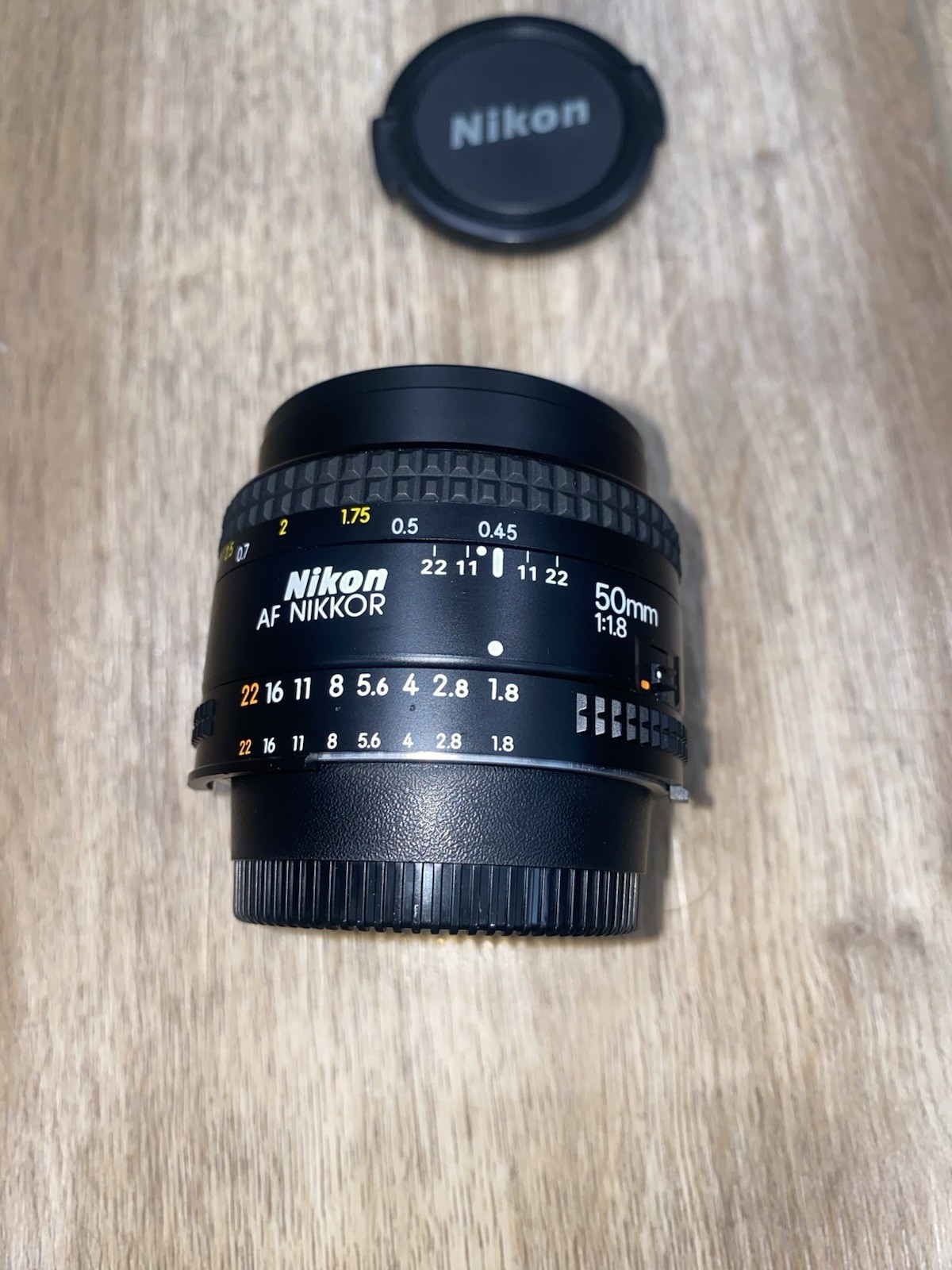 Nikon AF Nikkor 50mm f1.8 Made In China