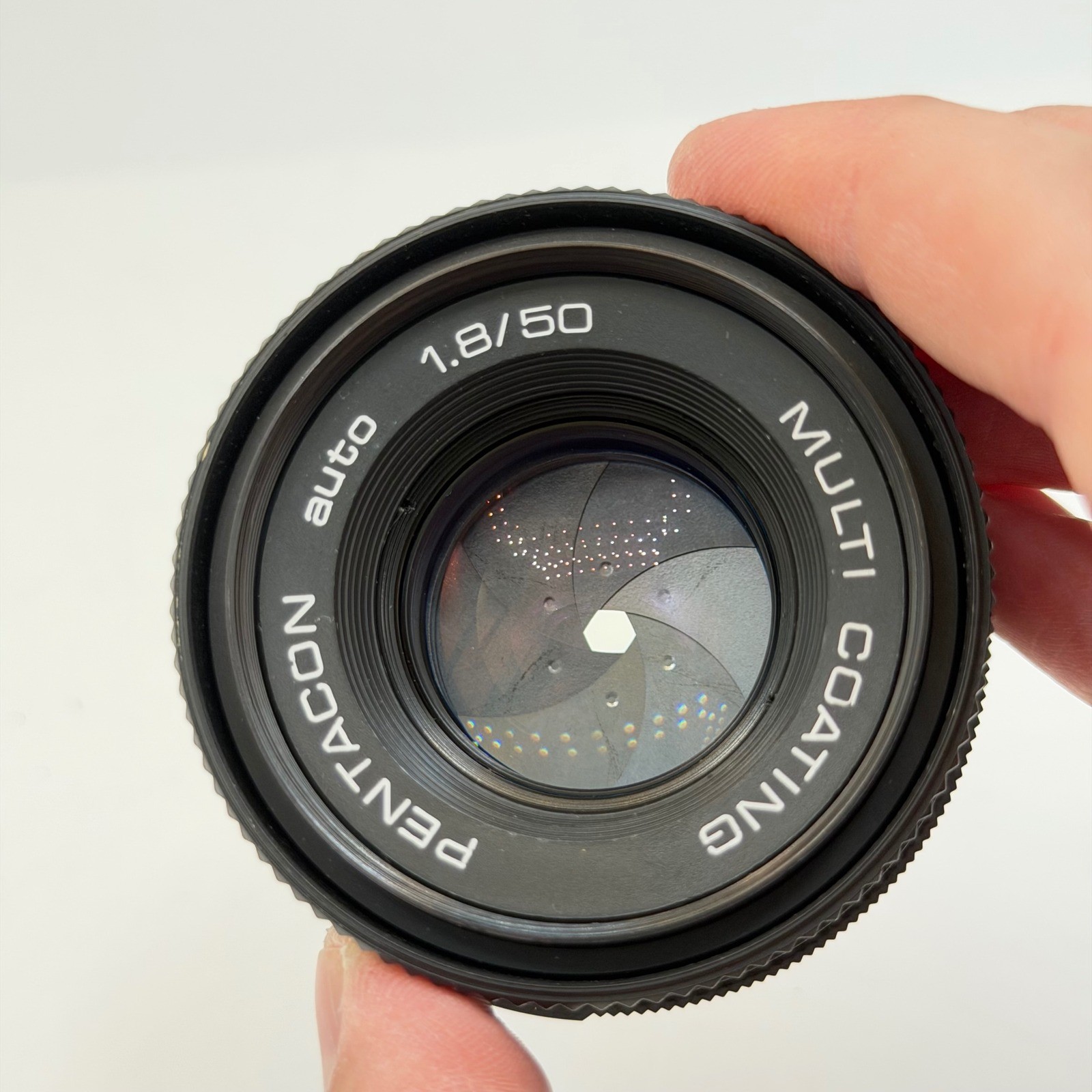 Praktica MTL5 35mm SLR Film Camera with Pentacon Auto 1.8/50 Lens and Filter