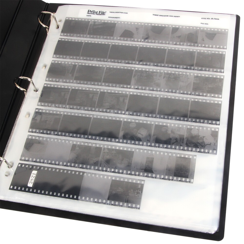 eTone 3 Ring Photo Album Binder Collectors Film Negative Storage Protector US