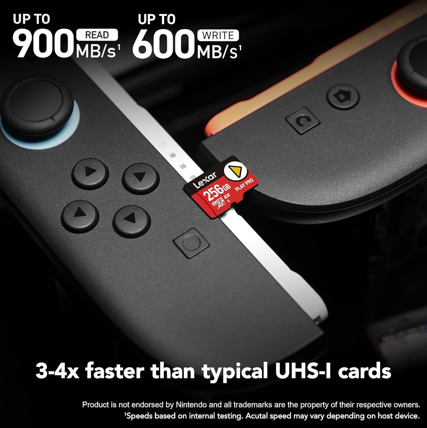 Lexar Play PRO UHS-I Micro SDXC Express Memory Card 256GB for Nintendo Switch 2