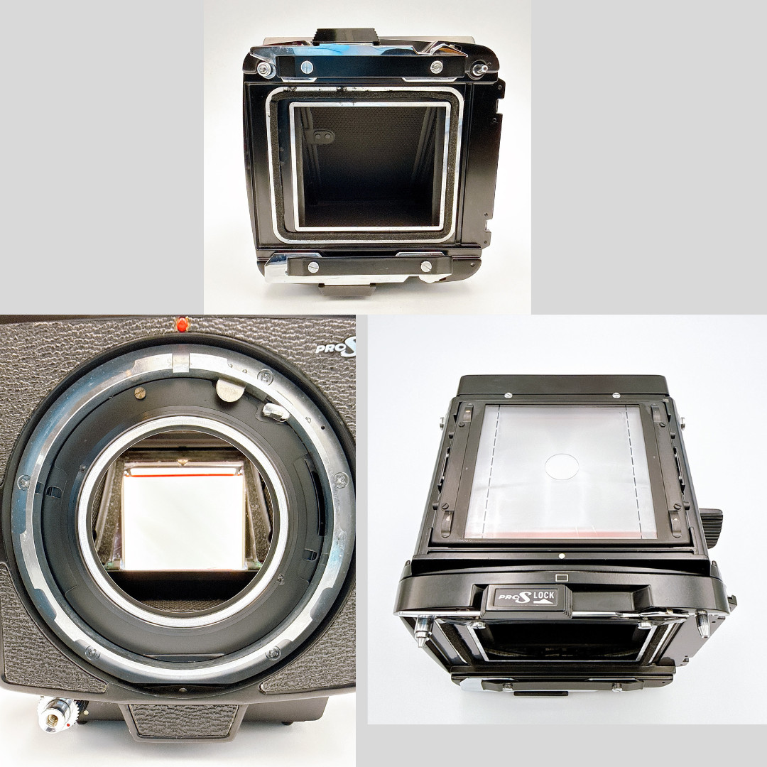 Mamiya RB67 Pro S Medium Format SLR Film Camera w/Lens, Aluminum case – Top Mint