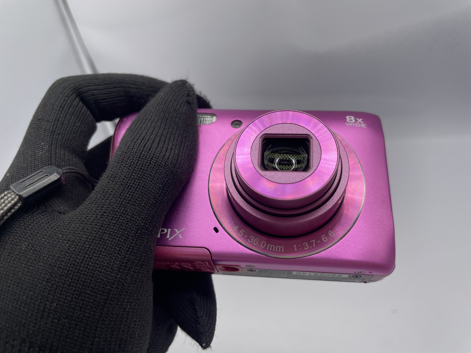 READ Nikon COOLPIX S3700 pink 8x Optical Zoom Compact Digital Camera 2333